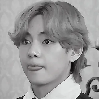 ⚡️ emoji ☆ tae.bnw — @jeonvo.cøm Telegram sticker 19 of 40