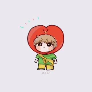 🐯 emoji ☆ taehyung — @jeonvo.cøm Telegram sticker 15 of 20