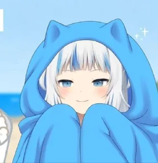 🦈 emoji *ೋGawr Gura||@zcpewxv Telegram sticker 20 of 25