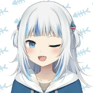 🦈 emoji *ೋGawr Gura||@zcpewxv Telegram sticker 2 of 25