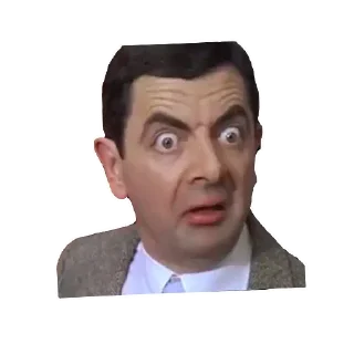 😬 emoji Mr. Bean Telegram sticker 6 of 21