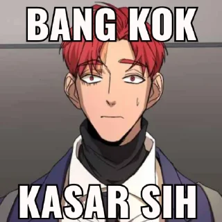Sticker from Mim manhwa flop, punya @yeomdaejong.