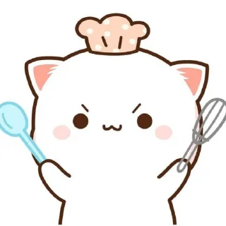 🧑‍🍳 emoji Cutiee @sparkling_vibes Telegram sticker 10 of 55