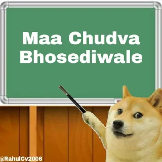 😂 emoji Dogi Cheems @RahulCv2006 Telegram sticker 21 of 65