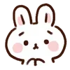 ⭐ emoji Mochi rabbit chan @deazzle Telegram sticker 7 of 40