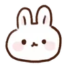 ⭐ emoji Mochi rabbit chan @deazzle Telegram sticker 1 of 40