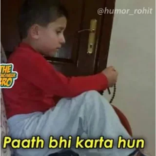 Sticker from Duniya Daari @What_The_Fuck_Yaar