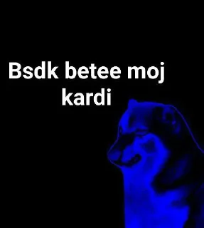 ⚫ emoji @baddass_fufa kaaaala DOGESH 🤬 Telegram sticker 21 of 37