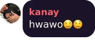 Sticker from kanaya pnya🤤