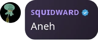 🖤 emoji Squidward Telegram sticker 13 of 25