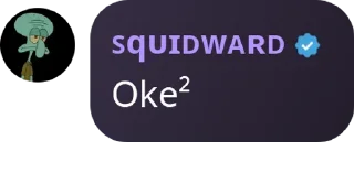 🖤 emoji Squidward Telegram sticker 19 of 25