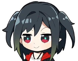 😊 emoji 可露希尔 Telegram sticker 16 of 38