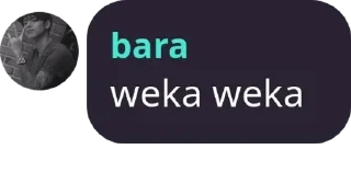Sticker from Bara