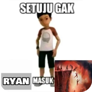 Sticker from game haram