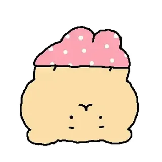 ⭐ emoji 망그러진 곰 5 @moe_sticker_bot Telegram sticker 23 of 24