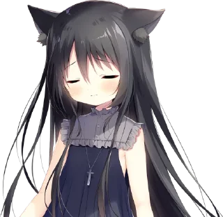 ☹️ emoji @listders 诺瓦 ノワール Telegram sticker 11 of 27