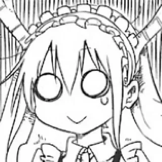Sticker from Kobayashi Tohru @yoasobihelp
