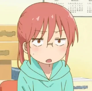 🌾 emoji Kobayashi @anime_stickerspack Telegram sticker 19 of 28