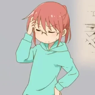 🌾 emoji Kobayashi @anime_stickerspack Telegram sticker 12 of 28
