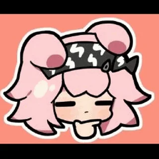 ❓ emoji 小粉猪 Telegram sticker 18 of 47