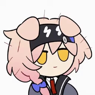 😱 emoji 小粉猪 Telegram sticker 1 of 47