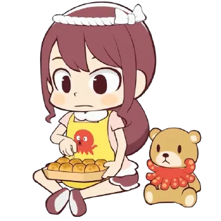 Sticker from himari_kuma // @Anime_Sticker_noob