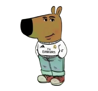 Sticker from chill guy