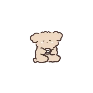 💬 emoji 미니뽀짝 아기푸들 2 By @KakaoEmoticon Telegram sticker 7 of 24