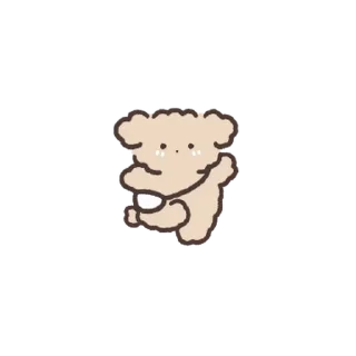 💬 emoji 미니뽀짝 아기푸들 2 By @KakaoEmoticon Telegram sticker 20 of 24