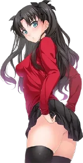 😍 emoji Thicc Thighs @AnimesIndustryCG Telegram sticker 18 of 24