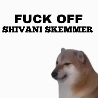 😂 emoji Fuck off by @Thunder_king_xd Telegram sticker 12 of 42
