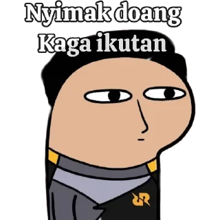 Sticker from Kocak @stikerkyo