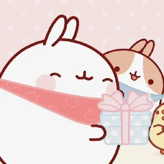 Sticker from molang ⋆ @galerina