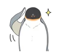 ✋ emoji Small birds sticker! Telegram sticker 13 of 40