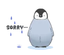 😔 emoji Small birds sticker! Telegram sticker 17 of 40