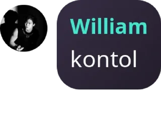 Sticker from william