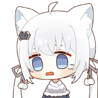 😢 emoji 木子喵可爱捏！ Telegram sticker 12 of 21