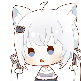 😮 emoji 木子喵可爱捏！ Telegram sticker 17 of 21