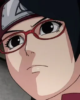 ❣ emoji Uchiha Sarada BY: @Luvieix Telegram sticker 20 of 35