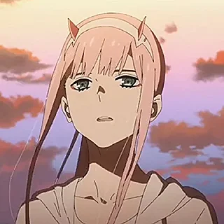 📜 emoji ㅤㅤ Zero Two ⋆ @rabbitsticker Telegram sticker 6 of 45