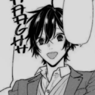 👣 emoji ★. # Miyamura @Cupidreams Telegram sticker 1 of 50
