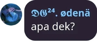 ❓ emoji gue punya Telegram sticker 3 of 20