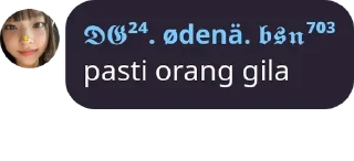 😱 emoji gue punya Telegram sticker 20 of 20