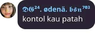 😵‍💫 emoji gue punya Telegram sticker 7 of 20