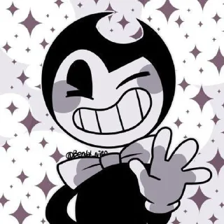 👋 emoji Bendy And The Ink Machine Telegram sticker 7 of 107