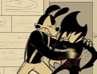 🤬 emoji Bendy And The Ink Machine Telegram sticker 22 of 107