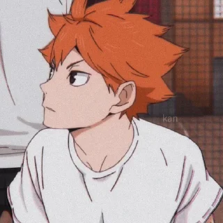 🍊 emoji Hinata Shoyo @DiarySticker Telegram sticker 11 of 59