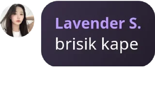 Sticker from punya lavender