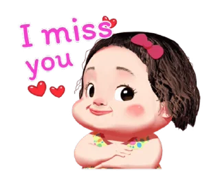 ⭐️ emoji Lamyai Funny Girl Animated (ENG) @moe_sticker_bot Telegram sticker 15 of 24