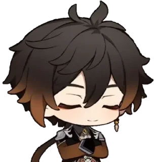 😌 emoji Liyue by @Kazuha4me Telegram sticker 4 of 32